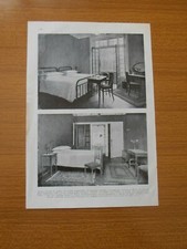1926 STANZE HOTEL ALBERGO TOURING A MILANO VIA PARINI  PUBBLICITA EPOCA ANNI 20
