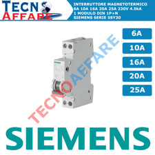 Interruttore Magnetotermico 6A