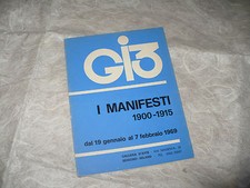 CATALOGO MOSTRA I MANIFESTI