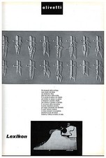 PUBBLICITA' 1955 OLIVETTI