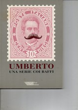Italia-Francobolli-Libri-UMBERTO una serie coi baffi
