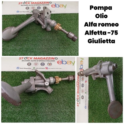 Pompa olio alfa - alfa, romeo