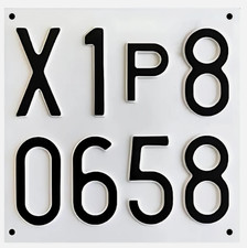 TARGA AUTO  PROVA   IN