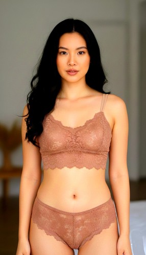 Completino intimo marrone - intimo,