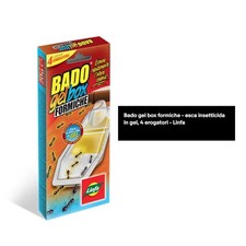Bado gel box formiche - esca insetticida in gel, 4 erogatori - Linfa