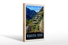 Targa in legno viaggio 20x30