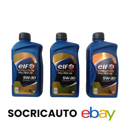 Litri olio motore elf 5w30 - ,
