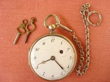 ANTICO OROLOGIO DA TASCA FERROVIA RIBALTINA IN ARGENTO EPOCA '800 FUNZIONA