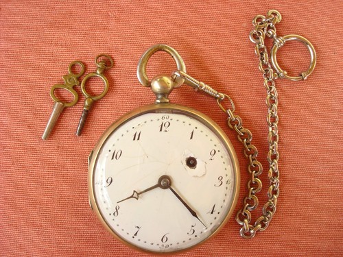 Antico orologio tasca - orologio, da