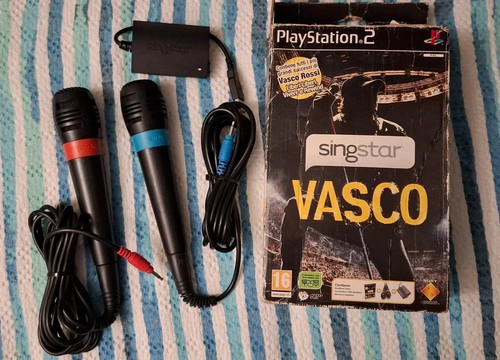 Set ps2 playstation singstar - ps2, 2
