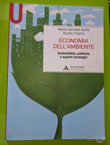 Libro economia dell ambiente - economia,