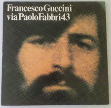 Francesco Guccini 1976 Album 33 Giri Vinile - Via Paolo Fabbri 43