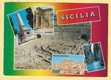 Postcard italy sicily - vg,
