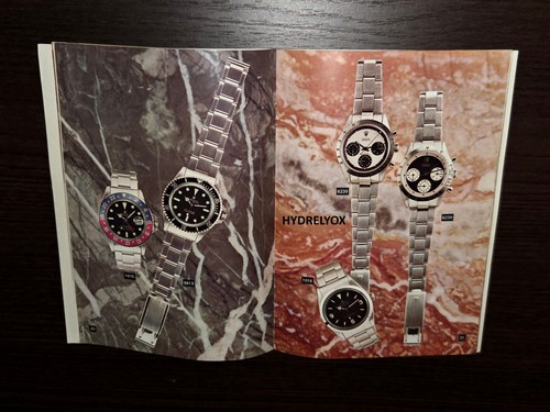 Rolex catalog vintage 1969 - vintage,