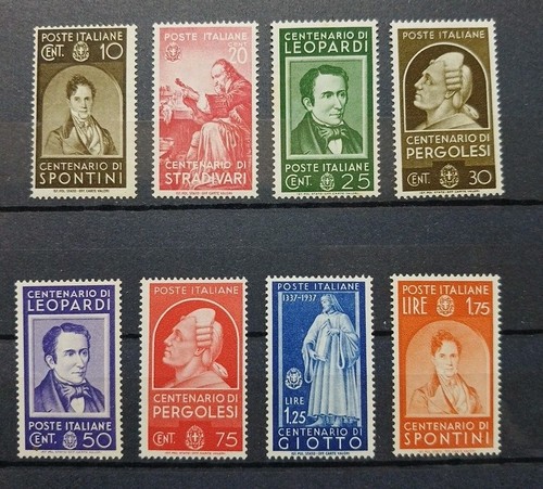 1937 regno francobolli uomini - francobolli,