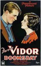 Doomsday DVD - Gary Cooper Florence Vidor dir. Lee Silent Romantic Drama 1928