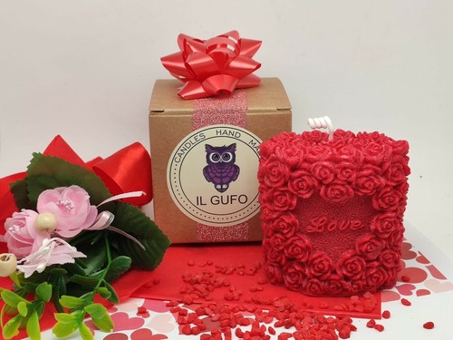 Regalo candela love profumata - regalo,