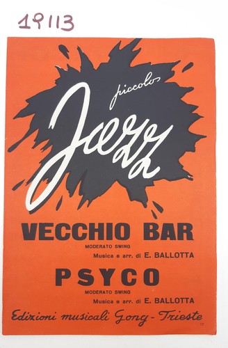 Spartito piccolo jazz vecchio - piccolo,