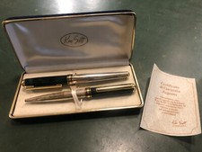 ken scott set 2 penne penna stilografica a sfera argento massiccio 925
