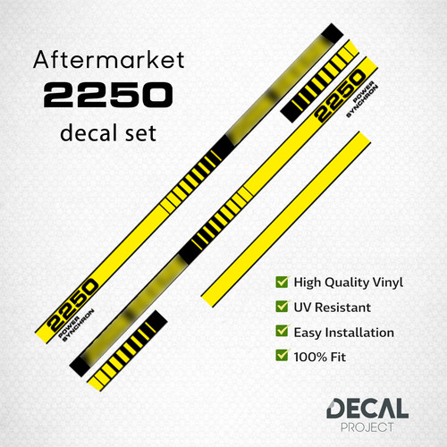 Kit decalcomanie john deere - decalcomanie,