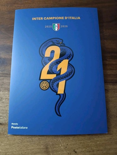 Folder poste italiane - folder, calcio