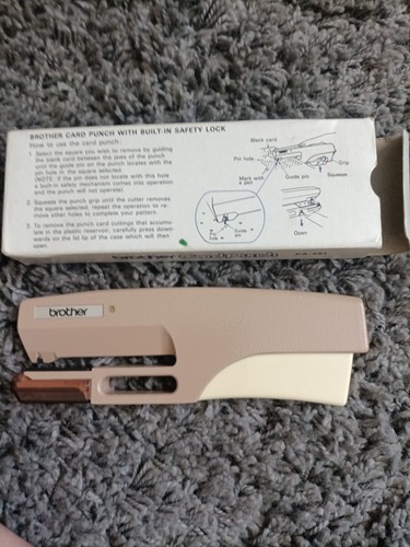 Brother 451 card - ka-451, punch