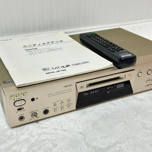 Sony mds je780 minidisc - sony, mds-je780