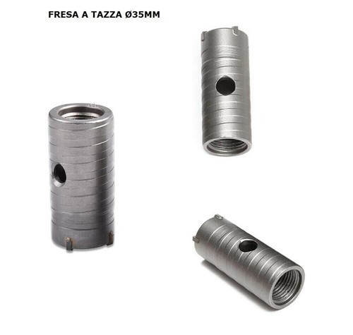Fresa tazza 35mm carotatrice - a,