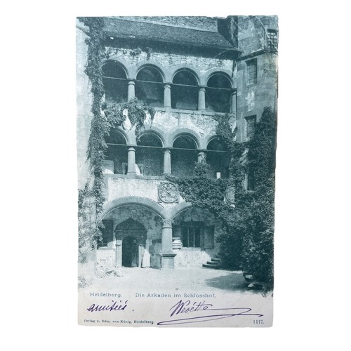 Cartolina postale heidelberg - cartolina,