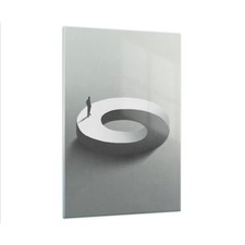 Quadro su Vetro 70x100cm Uomo 3D Uomo D'Affari Stampe Immagini Moderni Murale