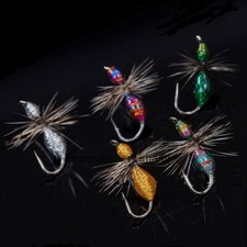 10 pezzi mosche pesca a mosca