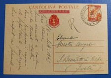 1945 intero postale lire 1,20