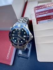 OMEGA SEAMASTER PROFESSIONAL DIVER 300M CO-AXIAL 007 CASINO ROYALE FULL SET