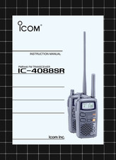Icom 4088sr manuale - —,