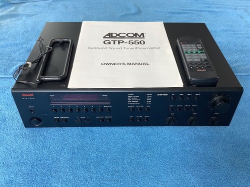 Adcom gtp 550 - adcom, gtp-550