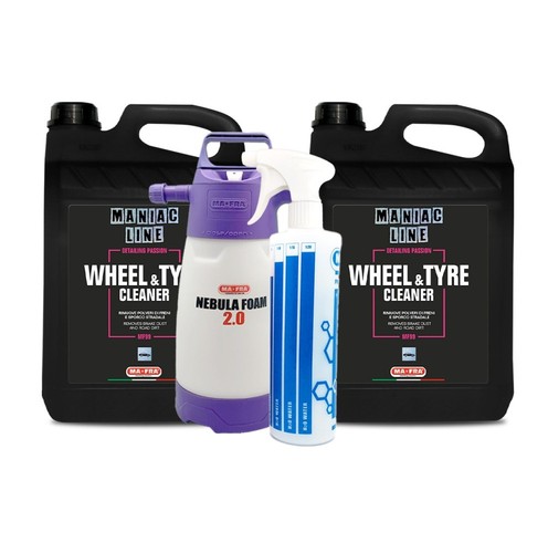 Kit pulizia cerchi gomme - kit,
