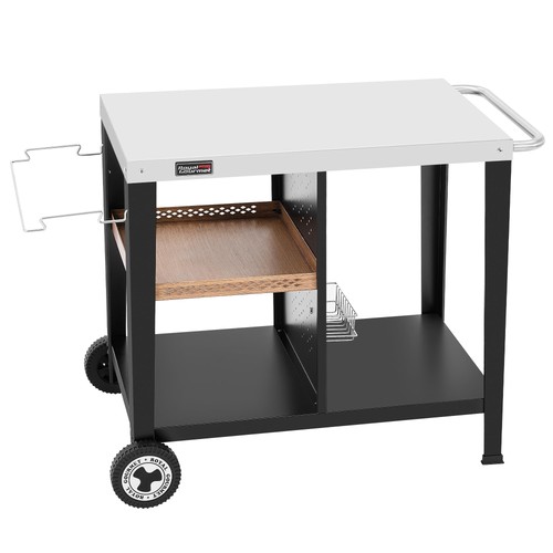 Tavolo barbecue con piastra - con,