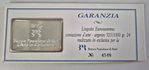 Lingotto euronummus coniazione - lingotto,