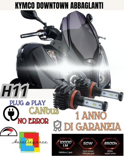 Kit led 6000k bianco 9800 - h8,