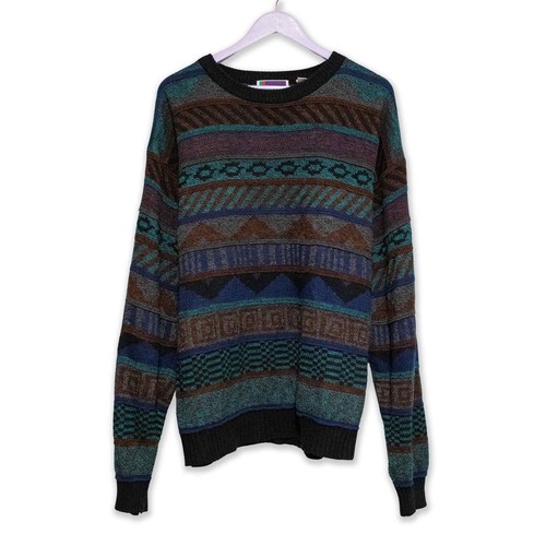 Maglione vintage multicolore - vintage,