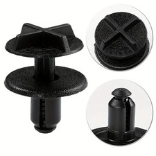 10x clip fissaggio nylon