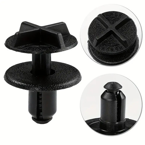 10x clip fissaggio - , nylon