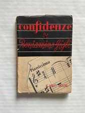 Beniamino Gigli. Confidenze. Firma autografa di Beniamino Gigli