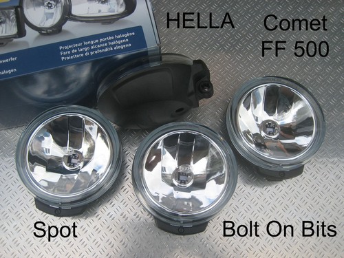 Hella comet 500 set fari - comet,