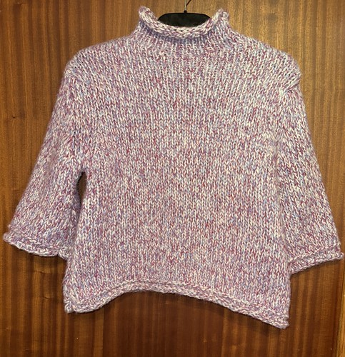 Maglione maglia viola - maglione,