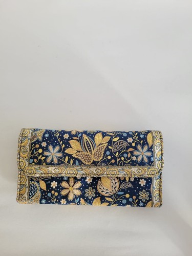 Portafoglio pochette broccato