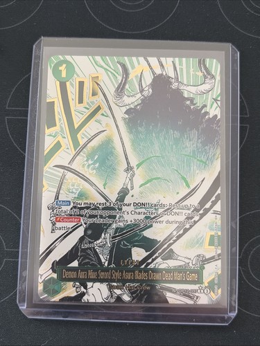One piece ccg demon - one, aura
