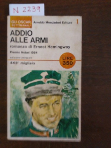 Addio alle armi ernest - addio,