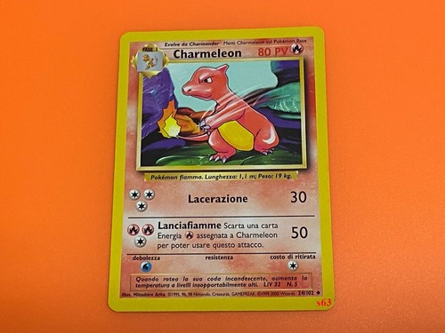 Pokemon charmeleon carta - ,