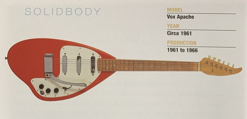 1961 vox apache - apache, solid